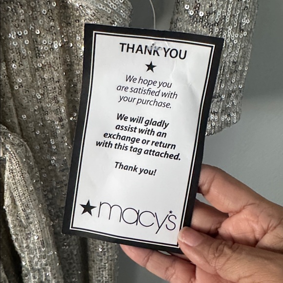 Eliza J Sequined Jumpsuit Brand New with Tags Size 6 - Picture 13 of 13